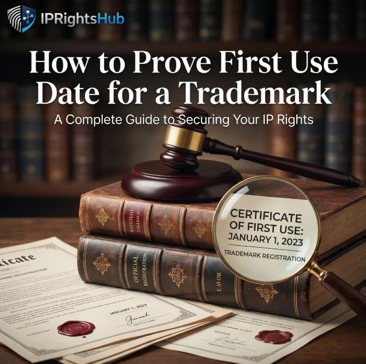 How to Prove First Use Date for a Trademark (Step-by-Step Guide)